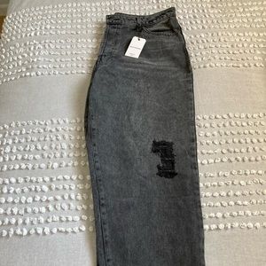 Forever 21 boyfriend jeans (black)